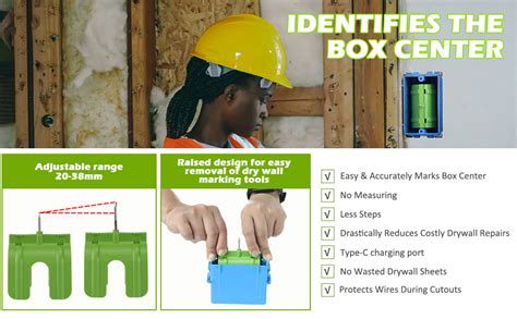 drywall outlet marker no measurement